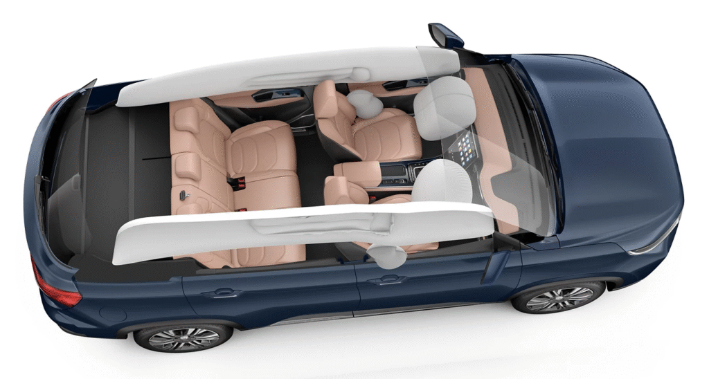2026 MG Hector Six airbags as standard