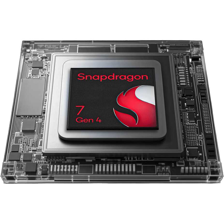 Motorola Edge 70 is powered by the Qualcomm Snapdragon 7 Gen 4 chipset