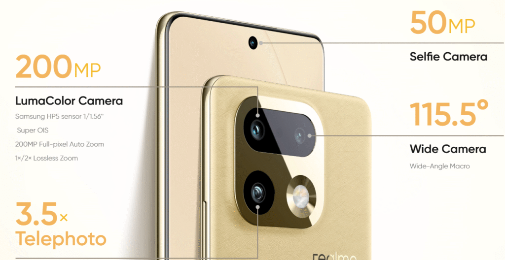 Realme 16 Pro+ and Realme 16 Pro camera