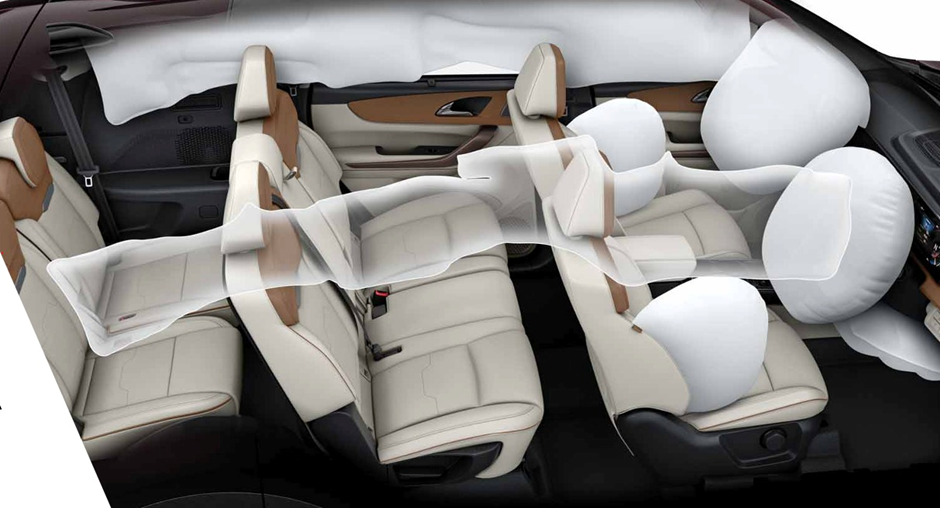 Mahindra XUV 7XO airbags