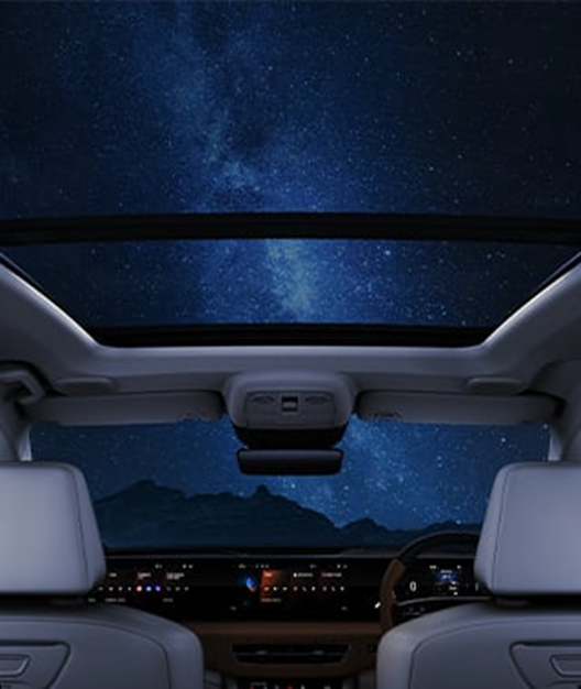 Mahindra XUV 7XO premium cabin with panoramic sunroof